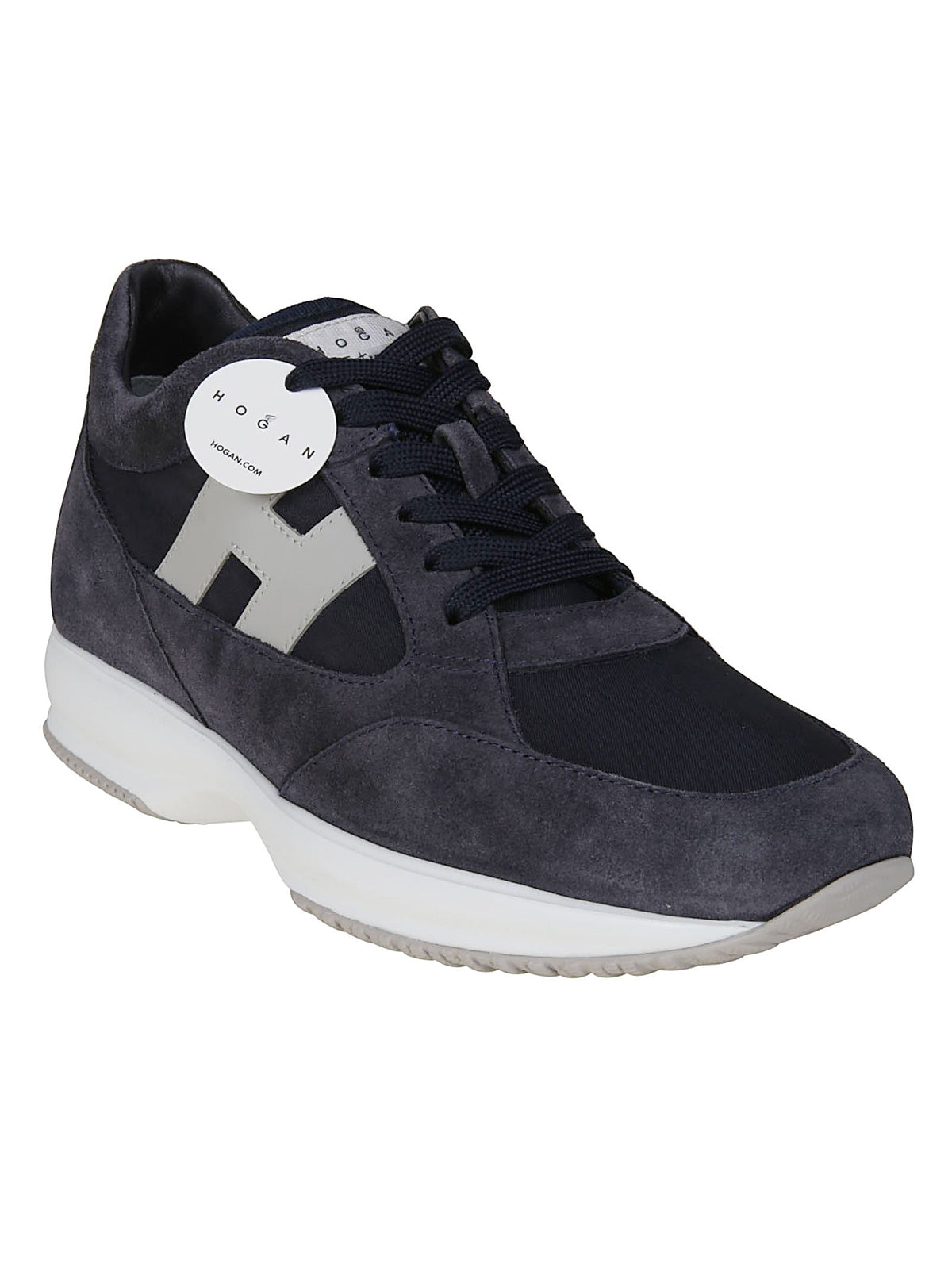 Interactive Athletic Polyamide-Blend Sneakers