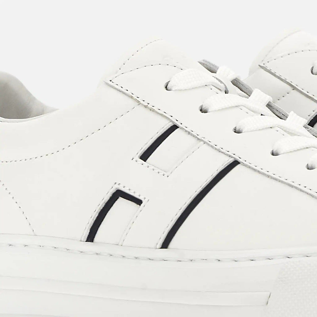 H691 Allacciato H Sneakers in White Blue
