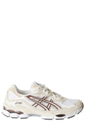 Gel NYC Cream Coffee Mesh Suede Sneakers