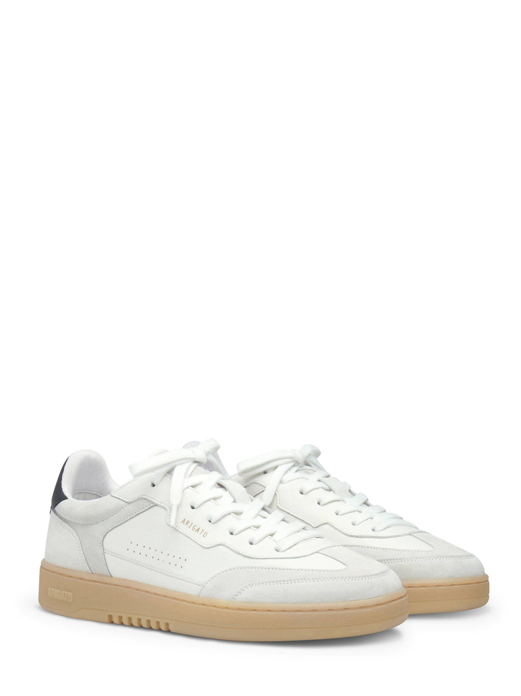 DICE T-TOE Sneakers with Perforated Details and Contrasting Heel Tab