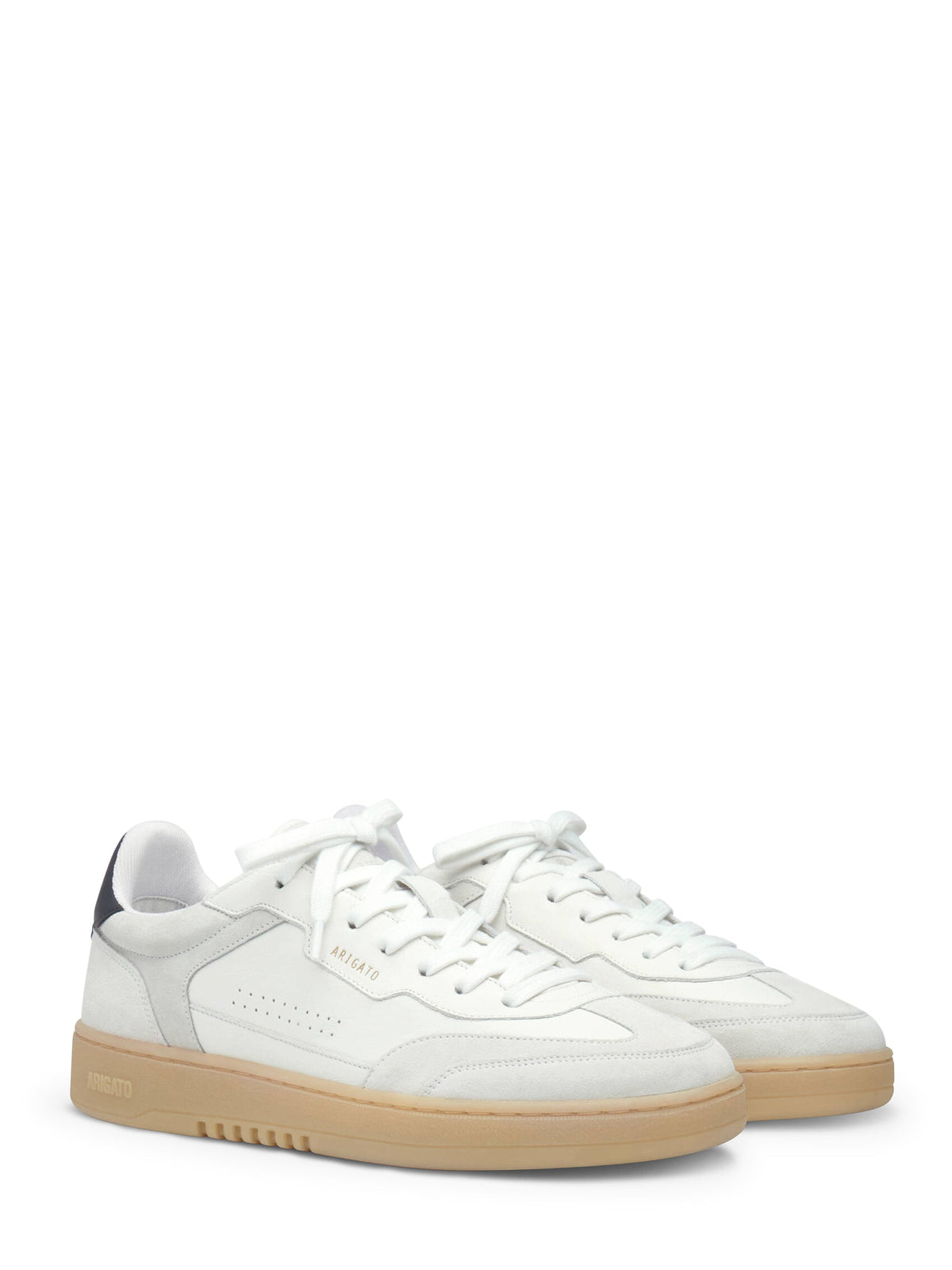 DICE T-TOE Sneakers with Perforated Details and Contrasting Heel Tab