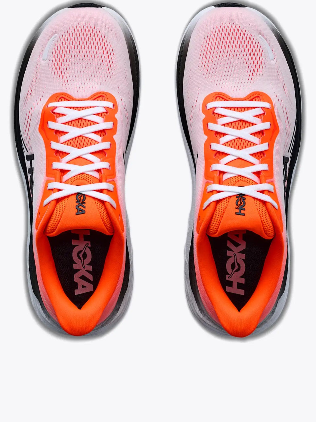 Gradient Mesh Sneakers with Cushioned Sole and Textured Outsole