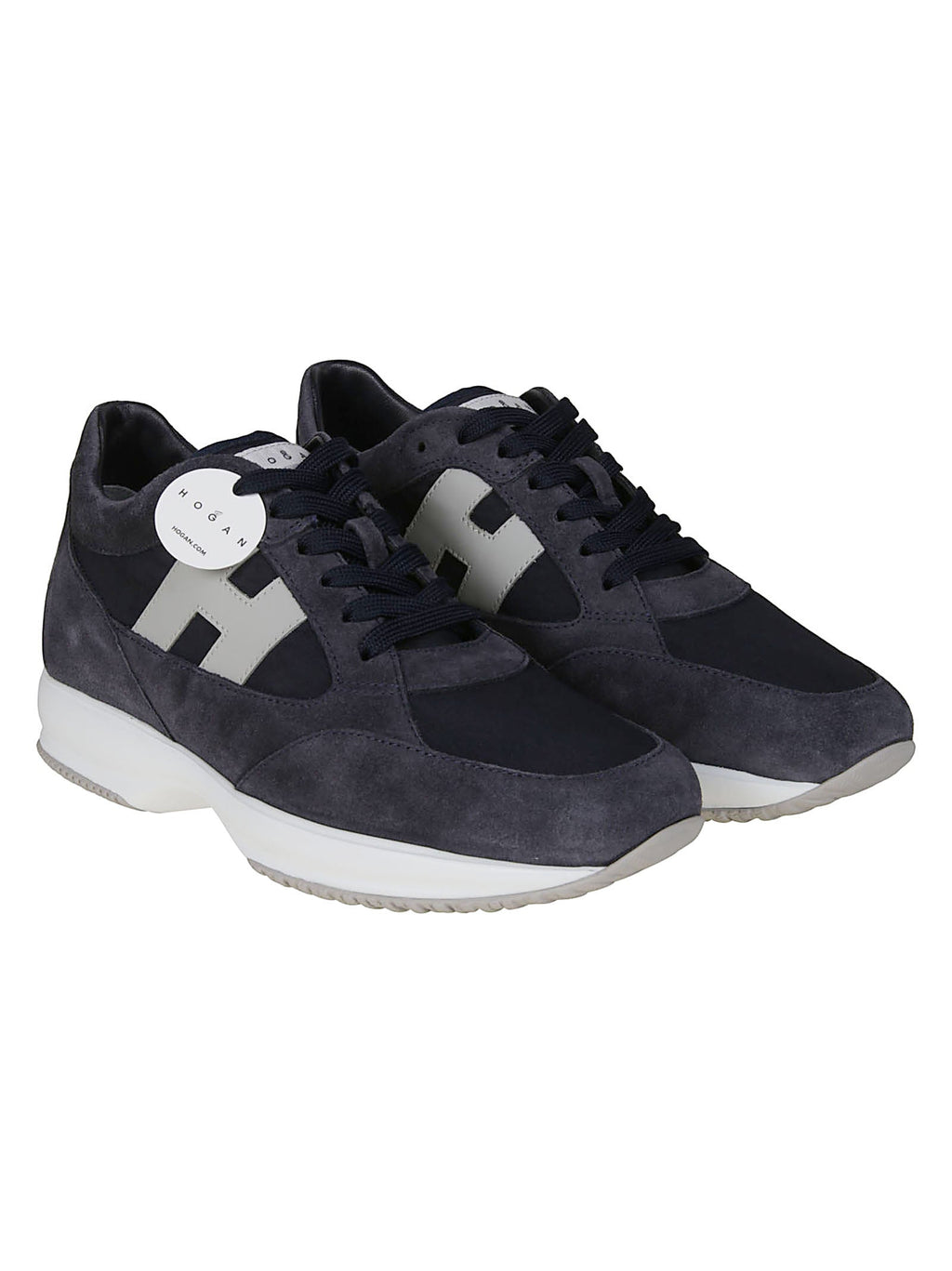 Interactive Athletic Polyamide-Blend Sneakers