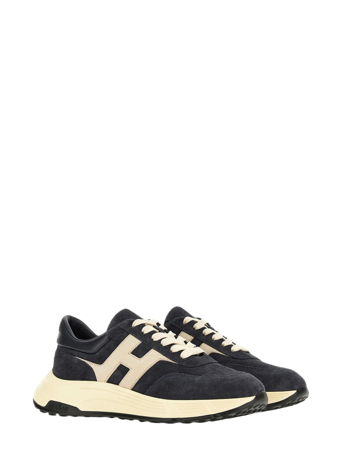 Black Hyperlight Suede Sneakers