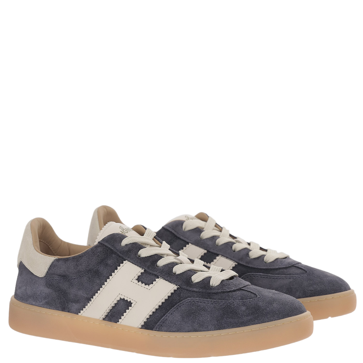 Low-Top Suede Sneakers With Memory Foam Insole
