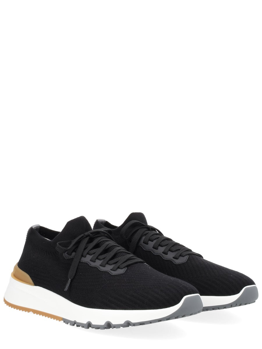 Knitted Upper Sneaker with Streamlined Silhouette