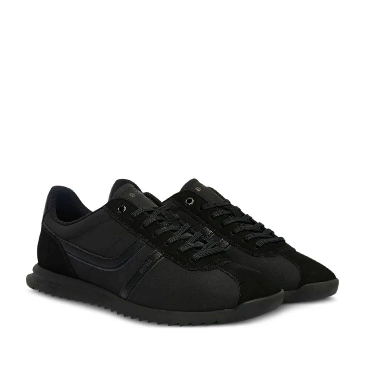 Black Low-Profile Sneakers