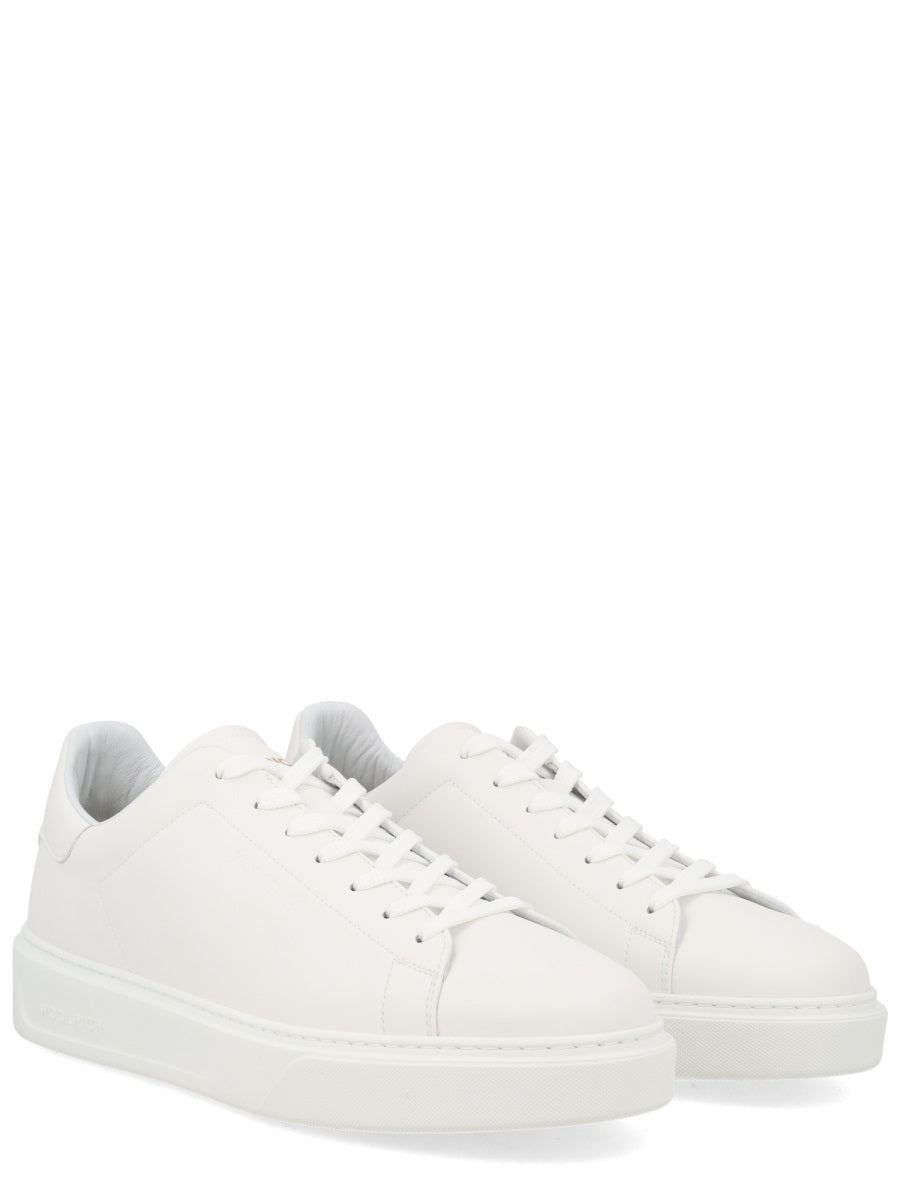 Classic Court Monochromatic Leather Sneakers