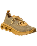 Ferragamo Nima Metallic Knit Sneaker