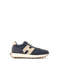 'H601' Blue Suede Sneakers