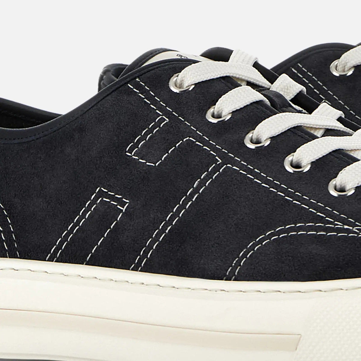 H691 Allacciato H Cuciture Sneakers in Blue