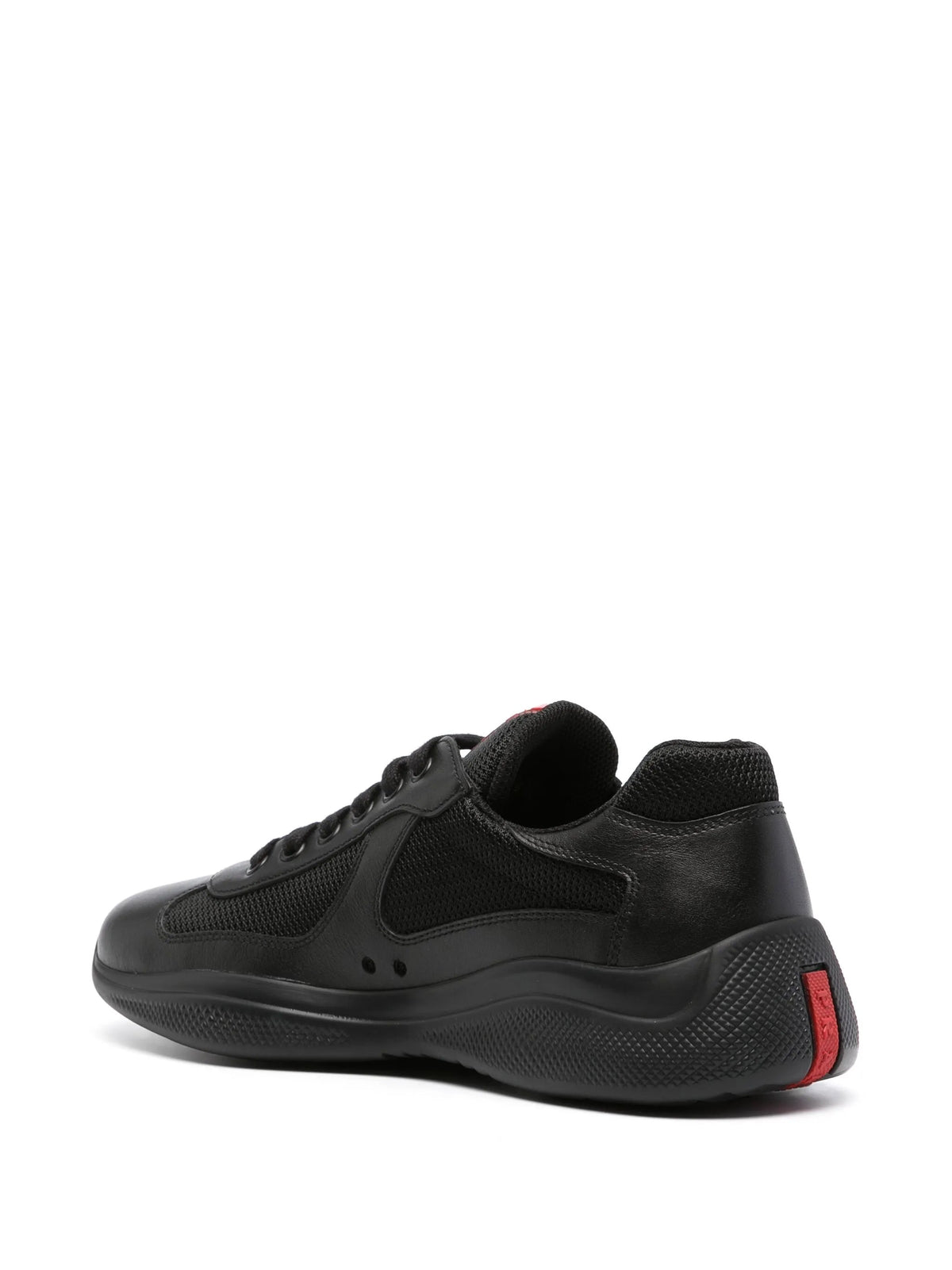 Black New America`S Cup Mesh Sneakers