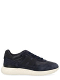 Blue Suede Sneaker Calfskin Mutton Sneakers