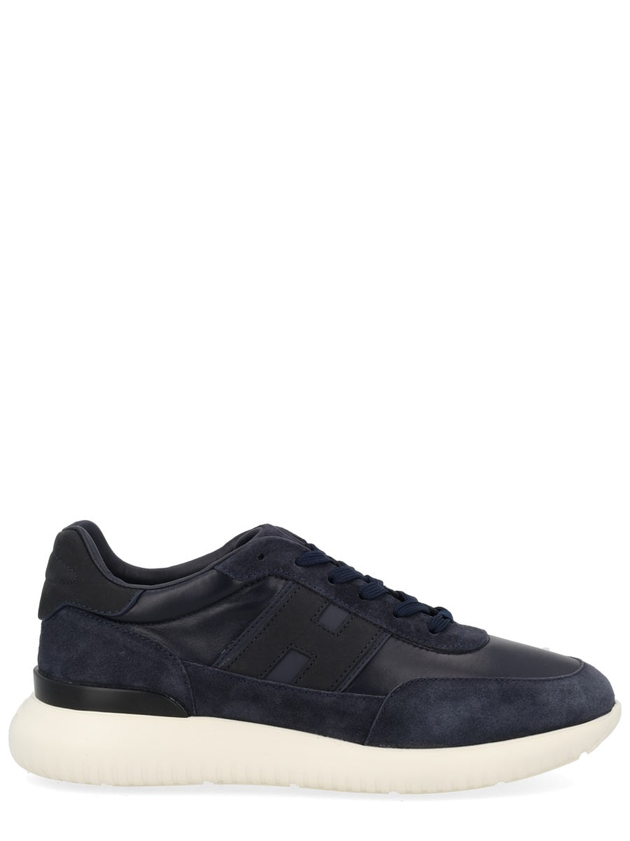 Blue Suede Sneaker Calfskin Mutton Sneakers