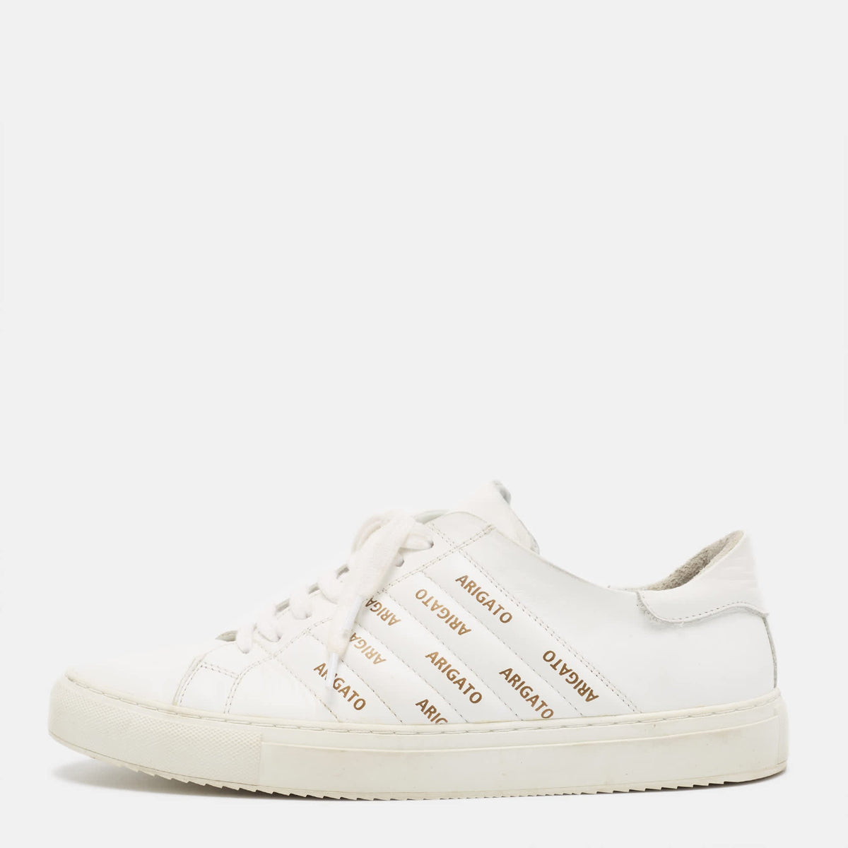 Axel Arigato White Leather Low Top Sneakers
