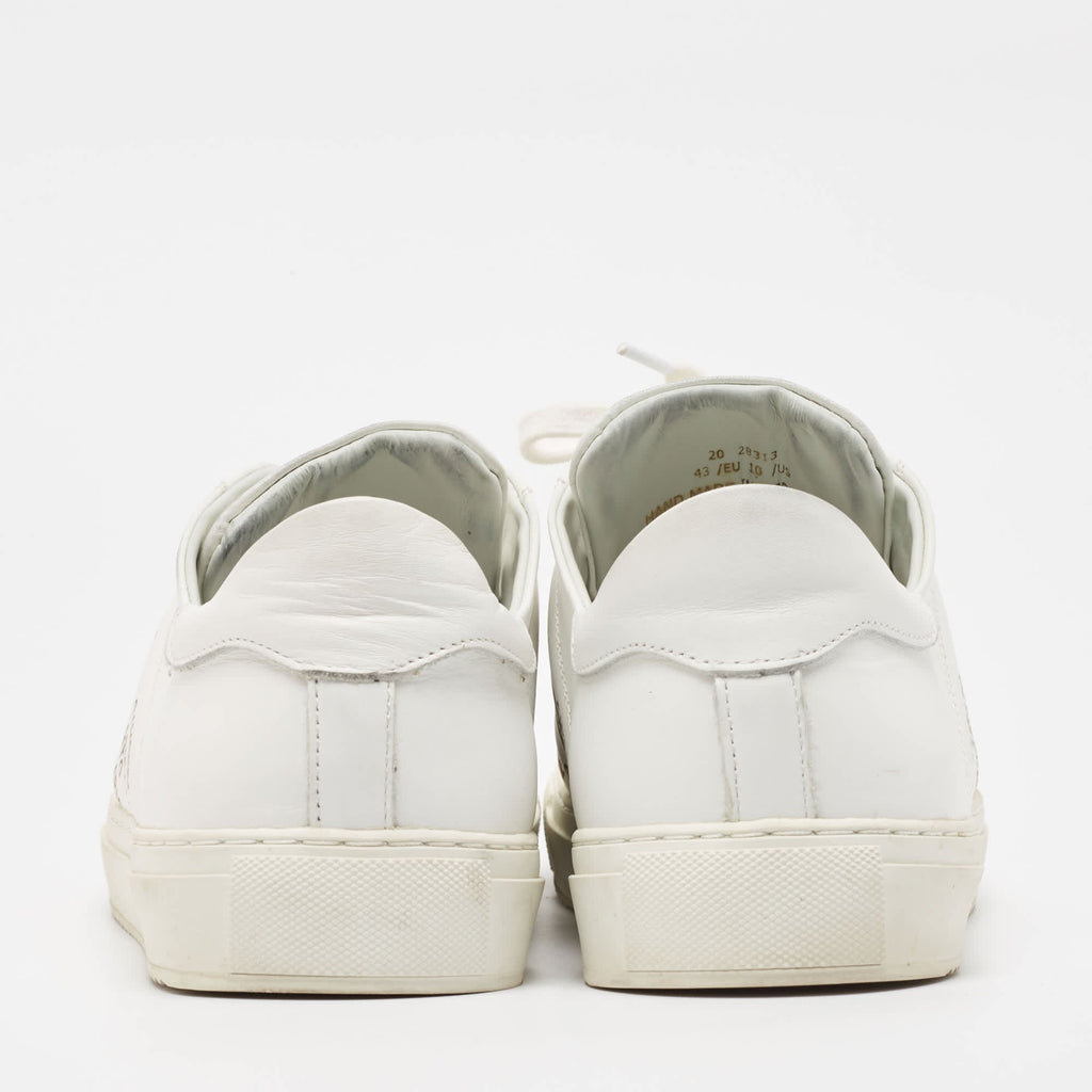 Axel Arigato White Leather Low Top Sneakers