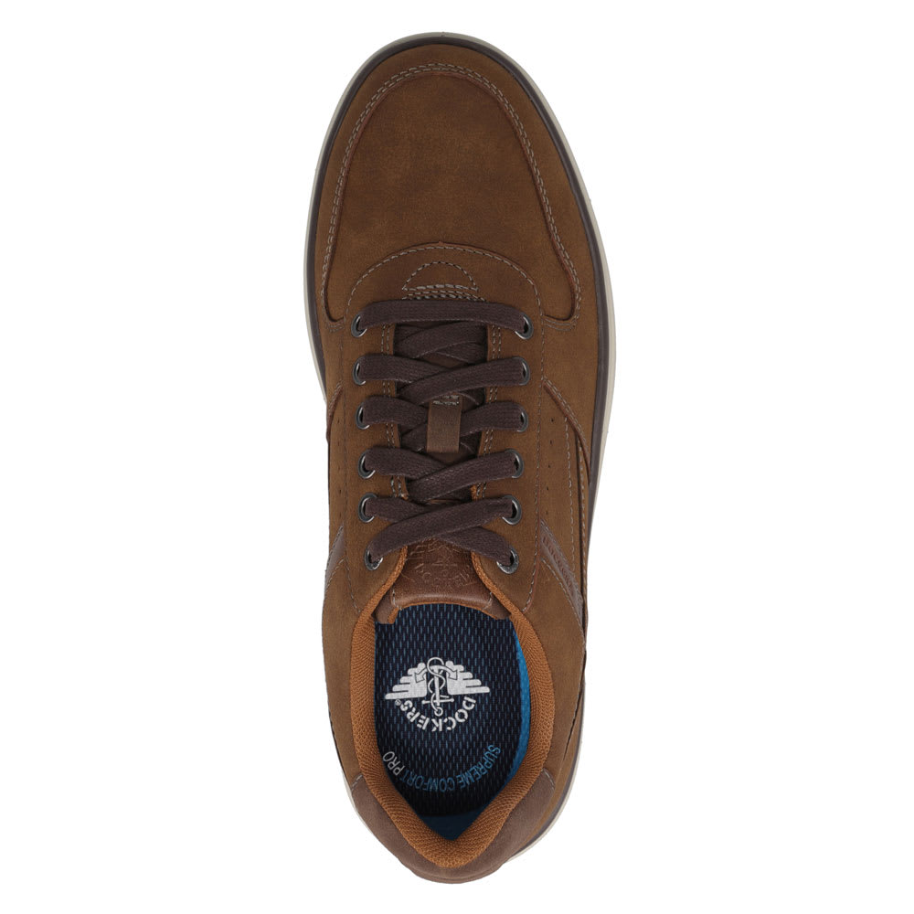 Dockers Mens Fabien Nubuck Sneaker