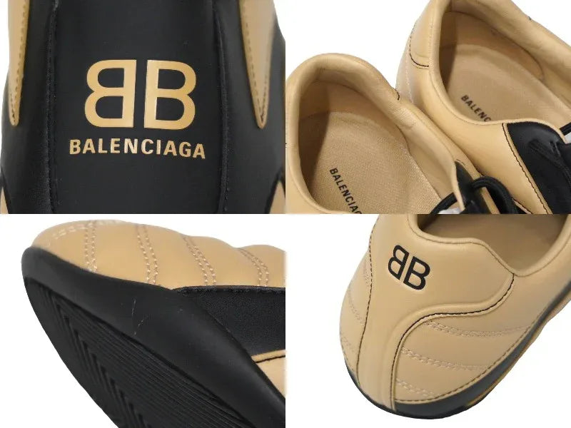 Balenciaga Zen Sneakers 'beige And Black'