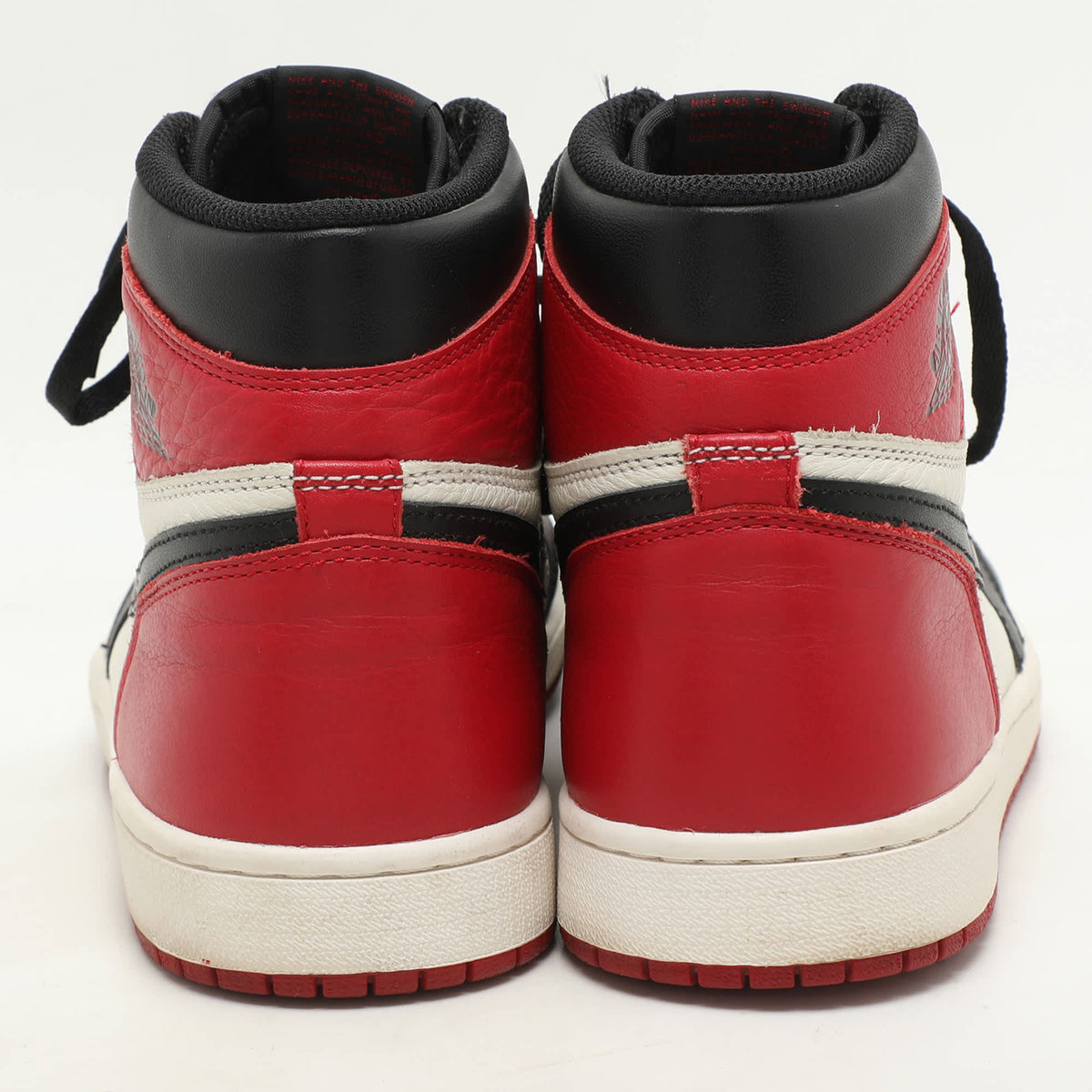 Air Jordans Tricolor Leather Air Jordan 1 Retro High Top Sneakers