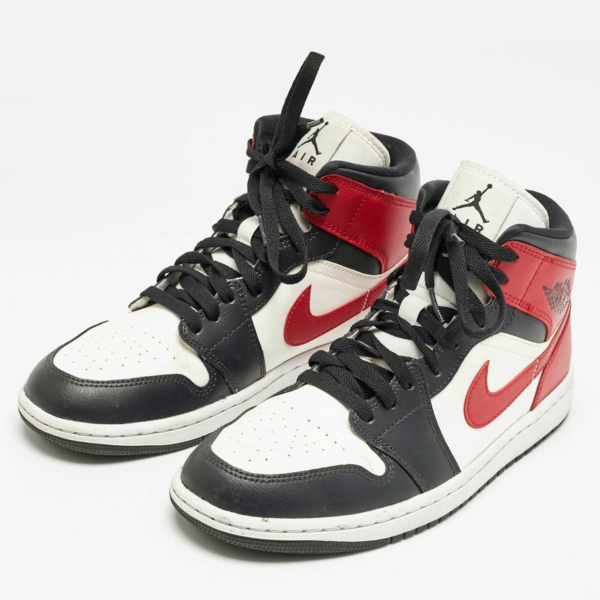 Air Jordans Multicolor Leather Air Jordan 1 High Top Sneakers
