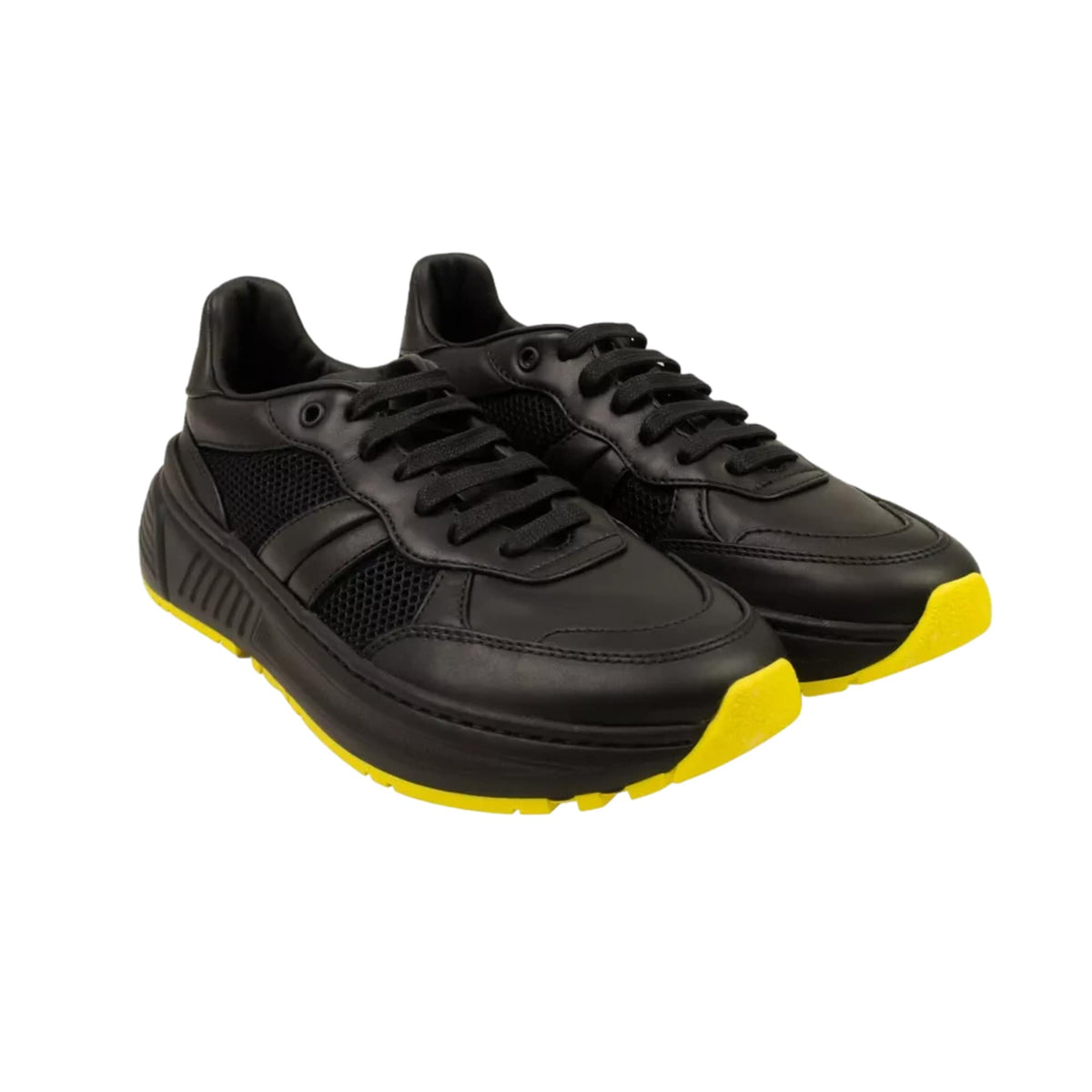 Bottega Veneta Speedster Athletic Sneakers Black