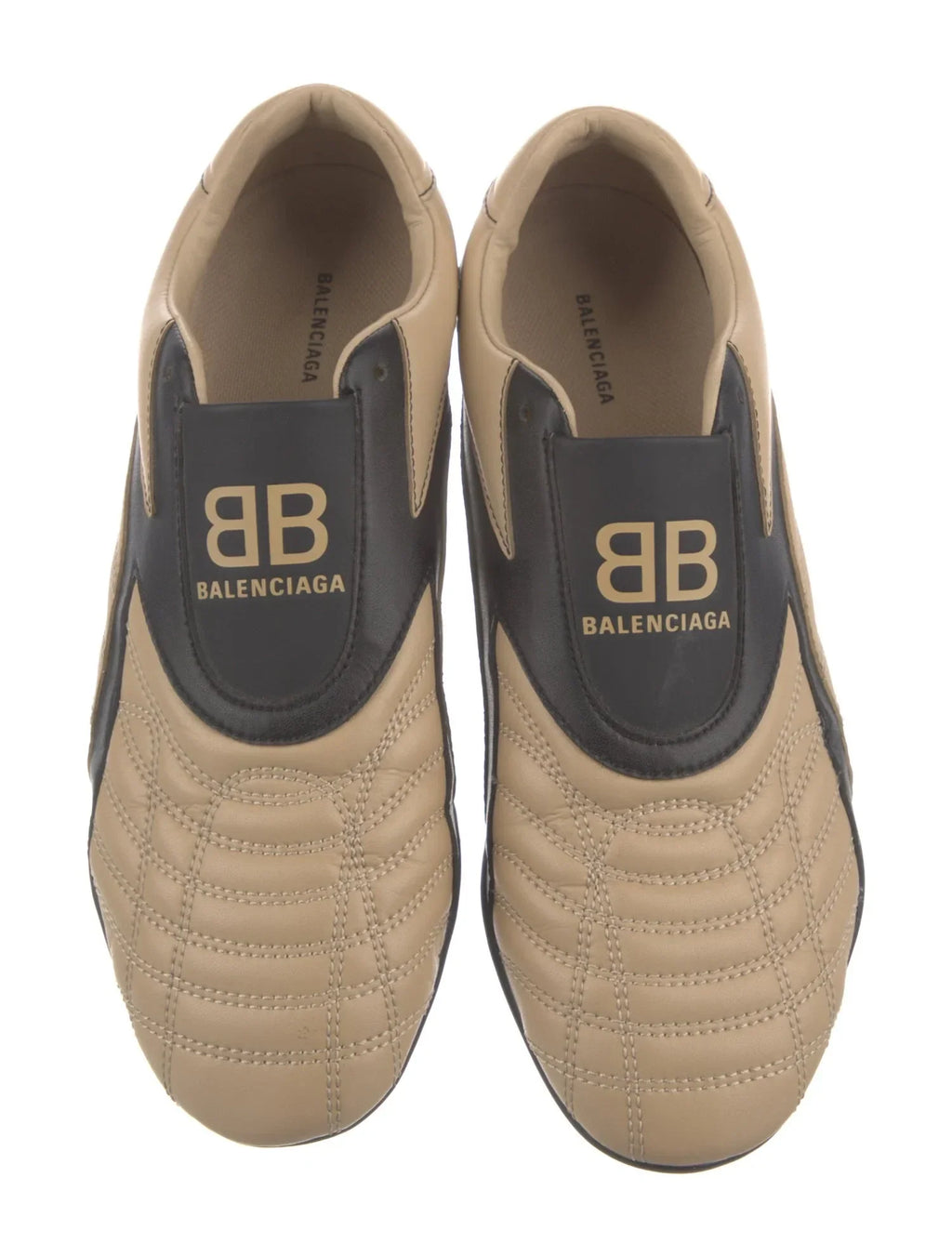 Balenciaga Zen Sneakers 'matte Beige And Black'