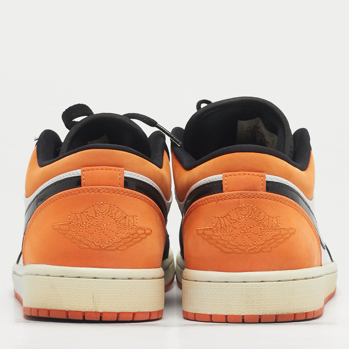 Air Jordans Multicolor Nubuck Leather Jordan 1 Low Shattered Backboard Sneakers