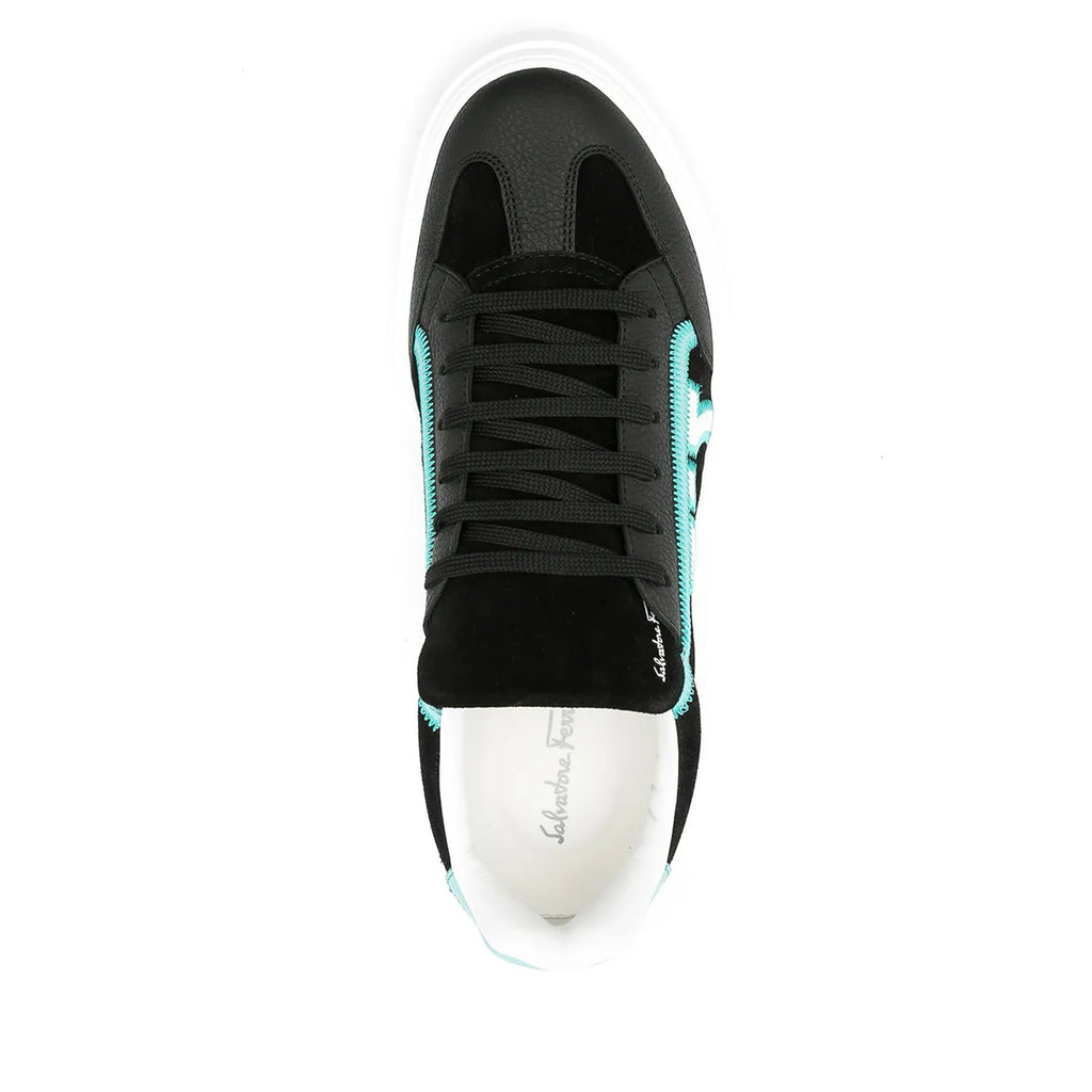 Ferragamo Borg 5 Low-Top Sneakers