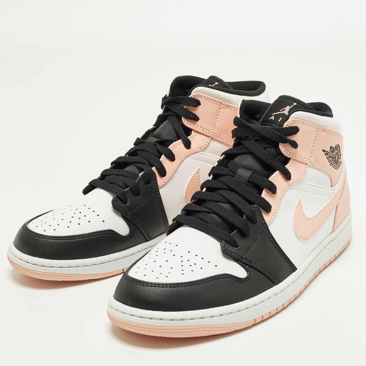 Air Jordans Jordan 1 Mid Arctic Orange Black