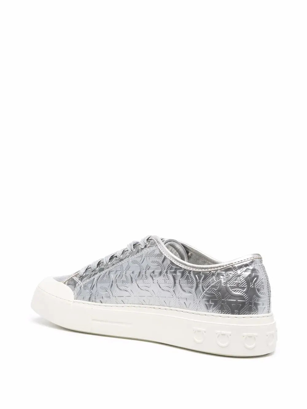Ferragamo Gancini Low-Top Sneakers
